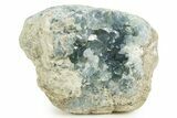 Sparkly, SKy-Blue Celestine (Celestite) Geode - Madagascar #344678-3